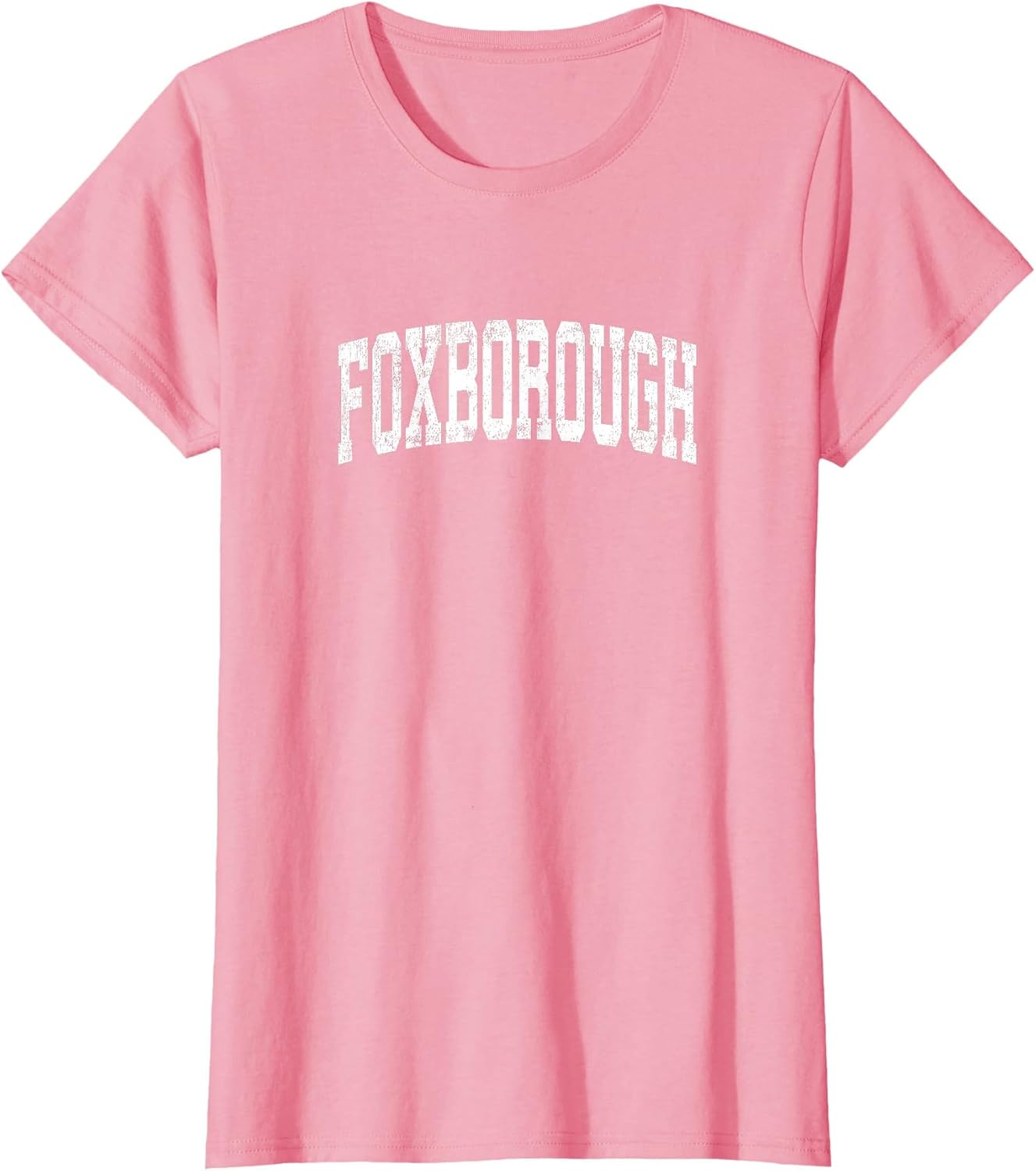 Foxborough Massachusetts MA Vintage Athletic Sports Design