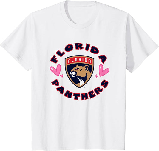Florida Panthers Valentine Hearts NHL Officially Licensed