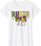 Nurse Mardi Gras Coquette Bow Stethoscope Girls Women