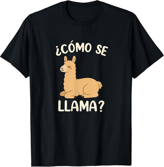 Cómo Se Llama Spanish Teacher Cute Funny Graphic