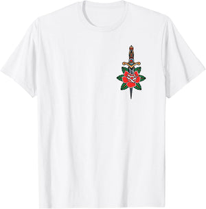 Fake Friends American Traditional Tattoo Old School Flash