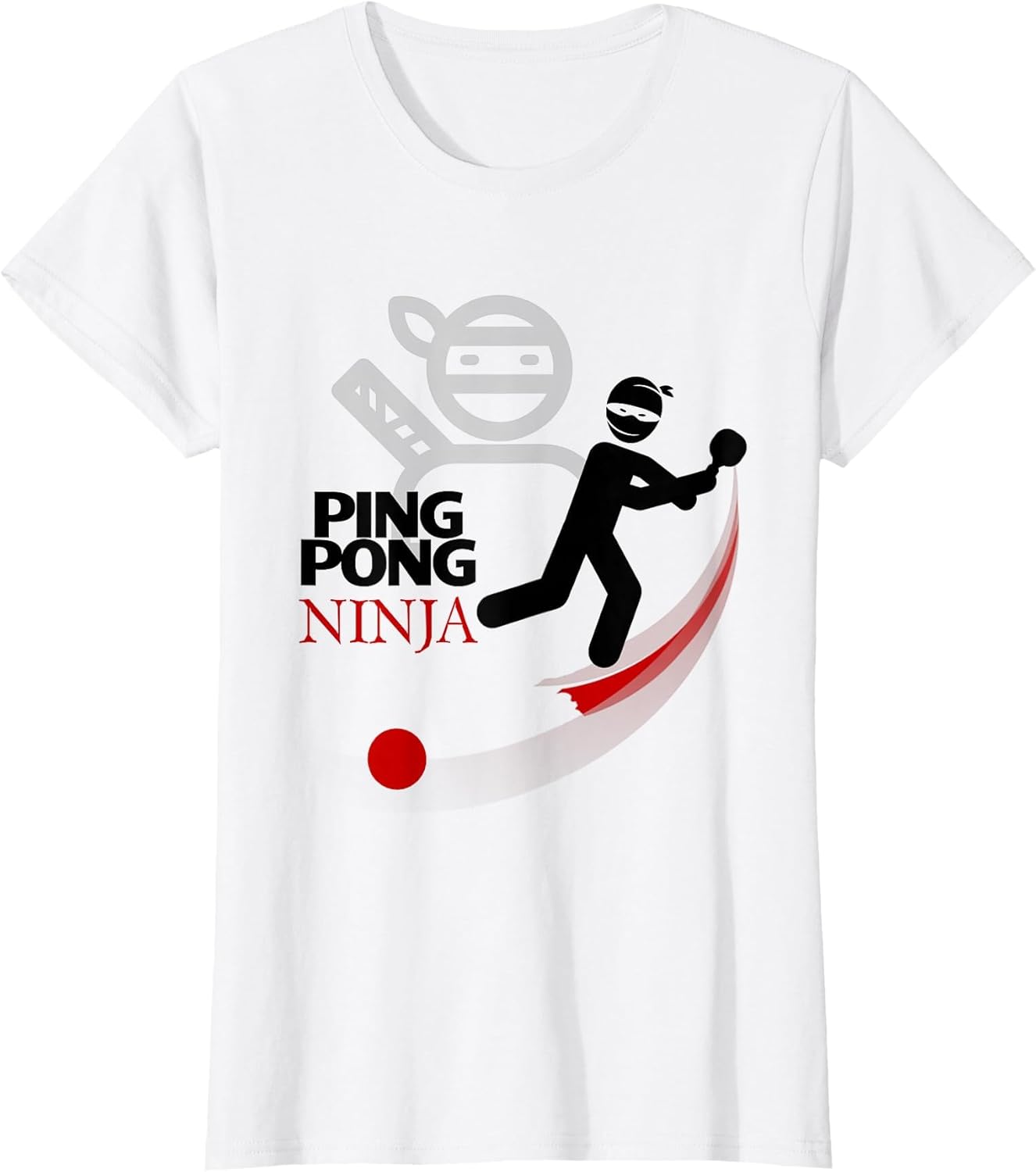 Ping Pong Ninja Cool Funny Table Tennis Player Gift