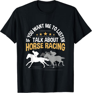 Funny Horse Racing Men Women