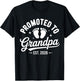 Promoted to Grandpa est. 2026 Grandparents Baby Announcement