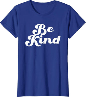 Be Kind Groovy Retro Positive Quote Design
