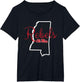 Mississippi Ole Miss Rebels State Logo Officially Licensed