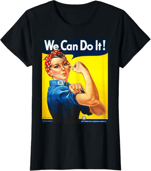 Rosie The Riveter - We Can Do It! - Women's Feminist