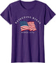 Rejecting Kings Since 1776 Patriotic USA Flag 4th of July