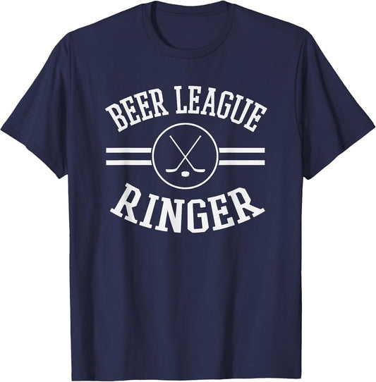 Beer League Ringer Superstar Legend Hockey Team Jersey