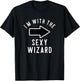 Couples Halloween Costume Shirts I'm with The Sexy Wizard