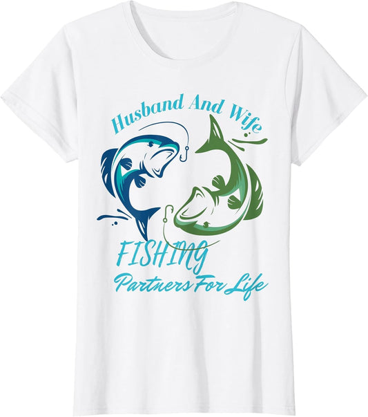 Husband and Wife Fishing Partners for Lifes Fishmen