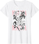 Madoka Magica Black and White Cast Action Pose Anime