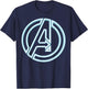 Marvel Avengers Soft Neon Logo