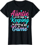 Auntie is My Name Keeping The Gender is My Game Baby Reveal