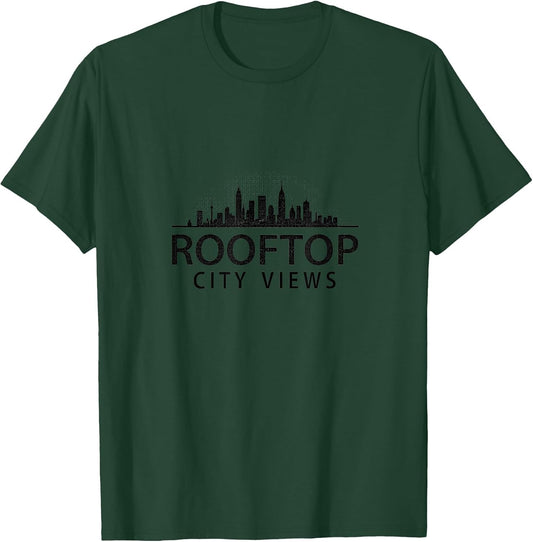 Rooftop City Views New York Urban Design