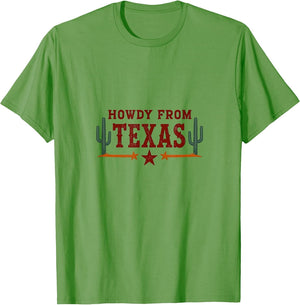 Howdy from Texas Lone Star State Design