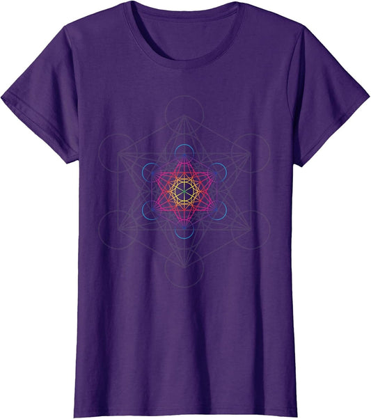 Metatron's Cube Sacred Geometry Art
