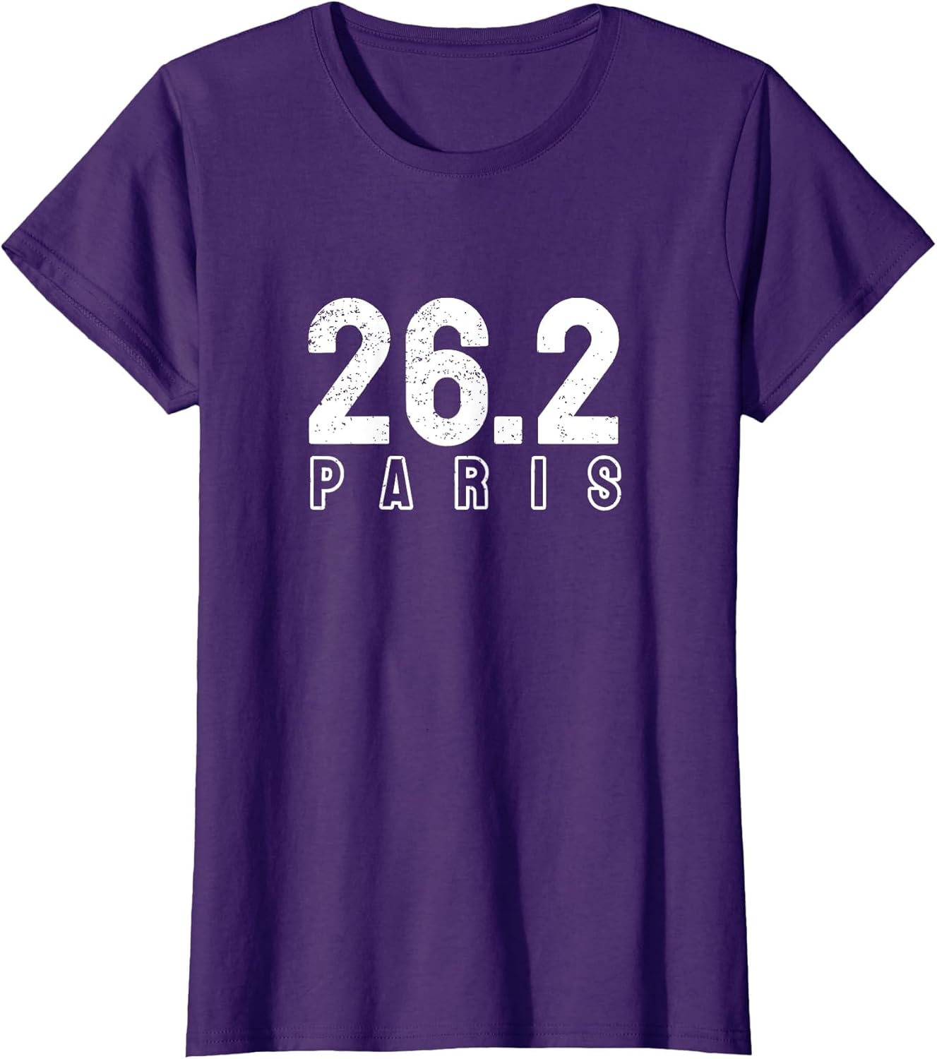 Paris Running Marathon Runner 26.2