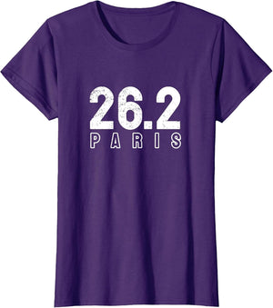 Paris Running Marathon Runner 26.2
