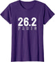 Paris Running Marathon Runner 26.2