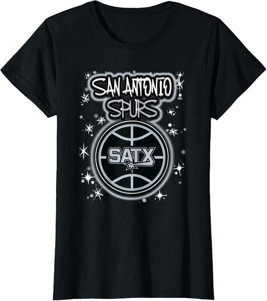 NBA San Antonio Spurs Airbrush Logo