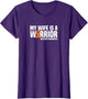 My Wife is a Warrior Orange Ribbon RSD/CRPS Awareness