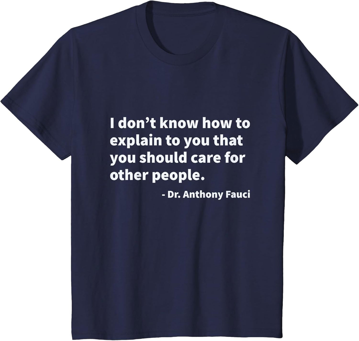 Quote from Dr. Anthony Fauci