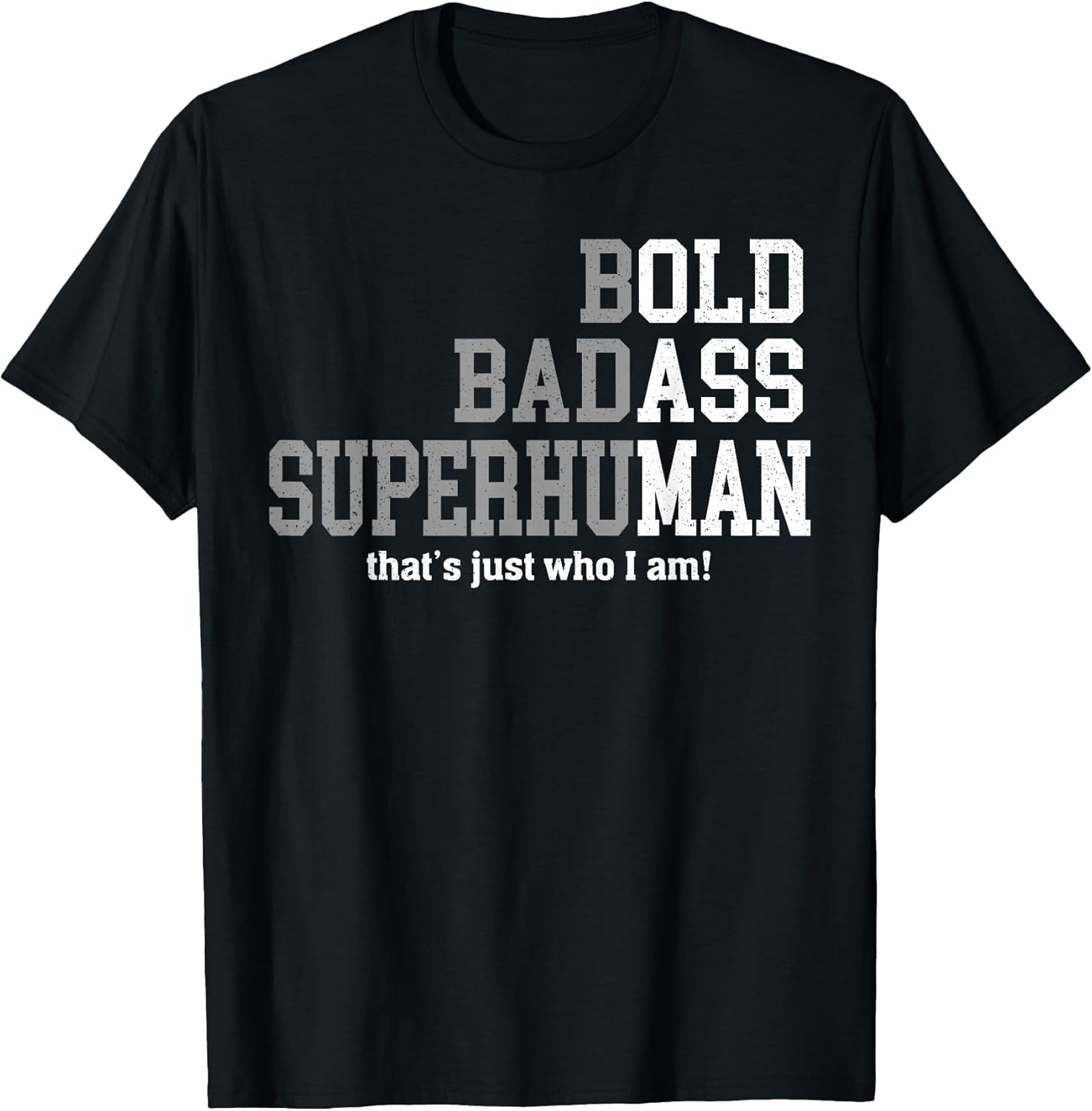 Retro Bold Ba-DASS That's Just Who I Am Old Ass Man Dad Life