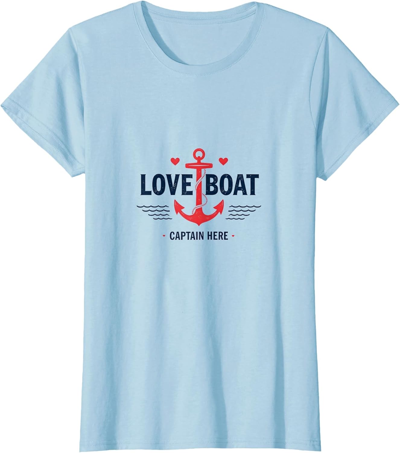 Love Boat Captain Here Valentine's Design