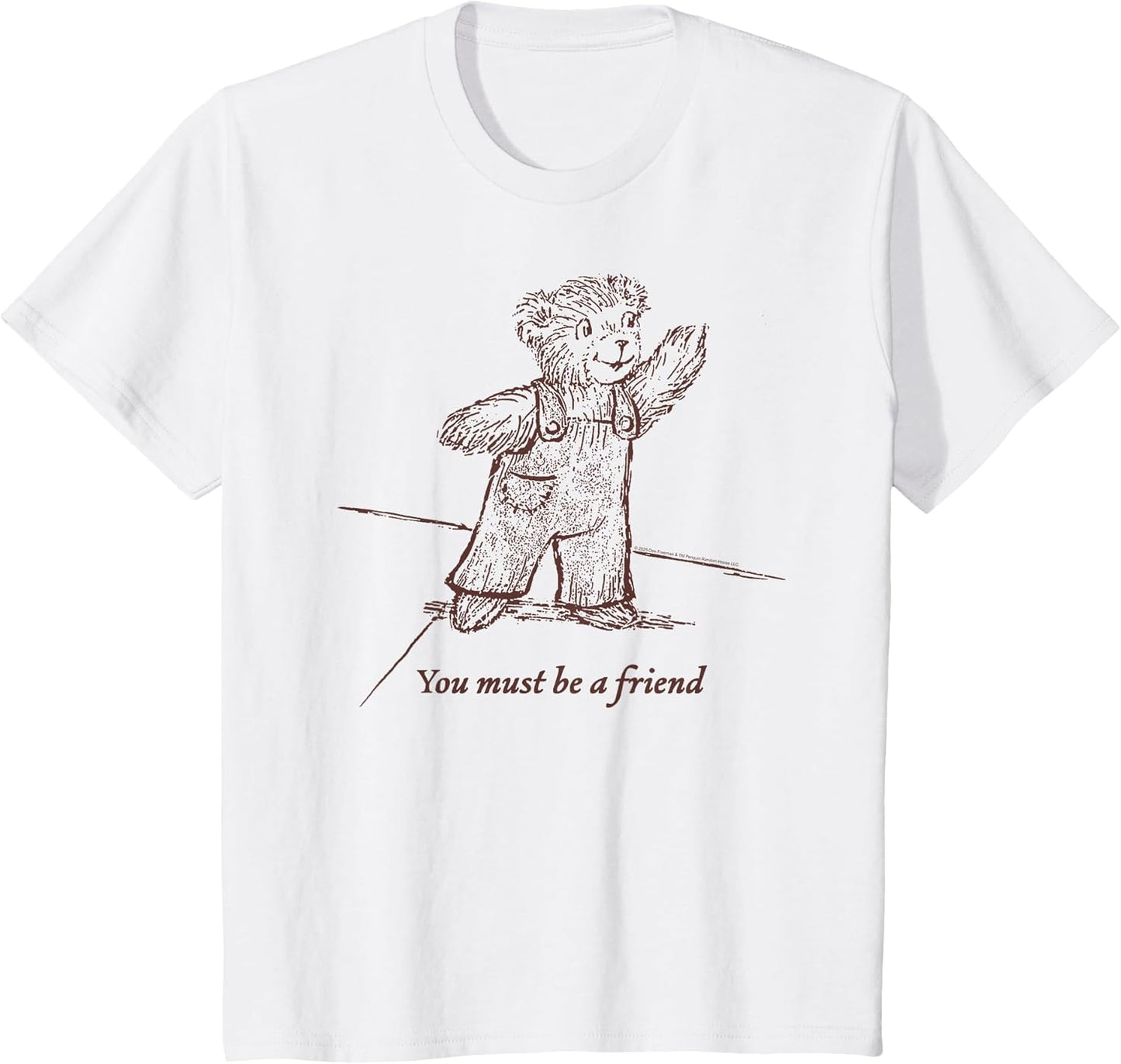 Corduroy You Must Be a Friend Teddy Bear Children's Book
