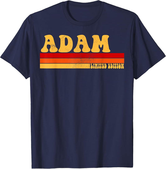 ADAM Name Personalized Idea Men Retro Vintage ADAM