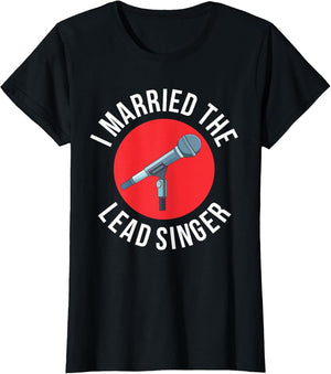 Lead Singer Wife Singing Band Microphone Music Musician