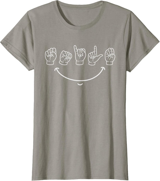 Smile American Sign Language ASL