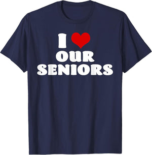 I Love Our Seniors I Heart Our Seniors Red Heart