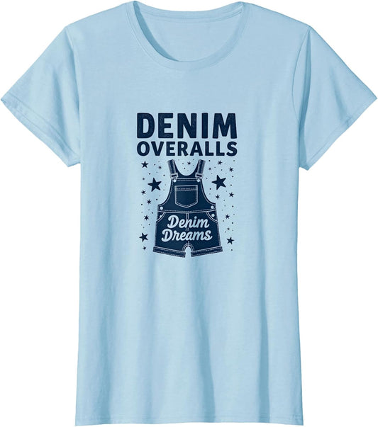 Denim Overalls Denim Dreams 90s Nostalgia Design