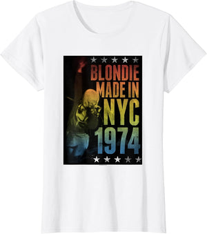 Blondie Rainbow Made in NYC 1974 Vintage Band