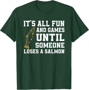 Funny Salmon Fishing Quote Alaska Angler