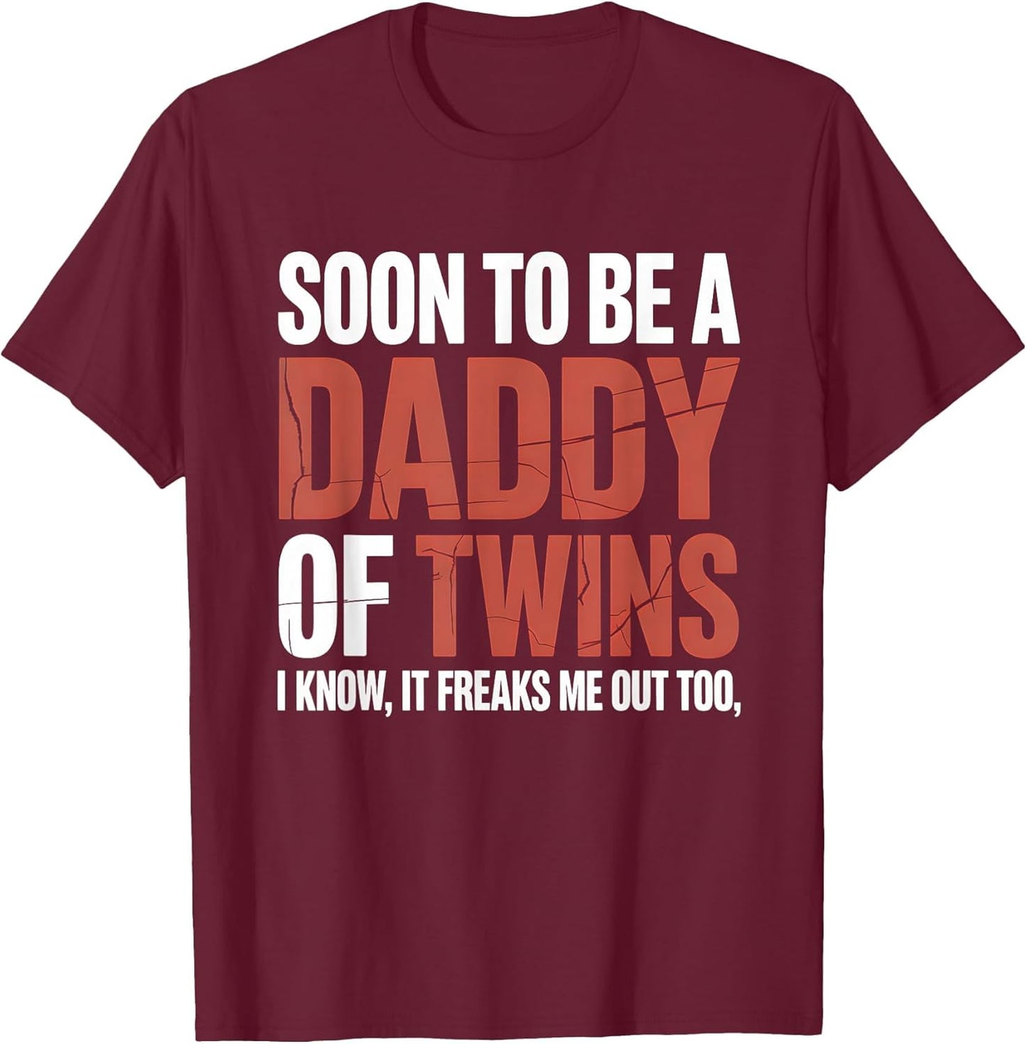 Soon to Be Dad Twins Fatherhood Pregnancy Announcement New D