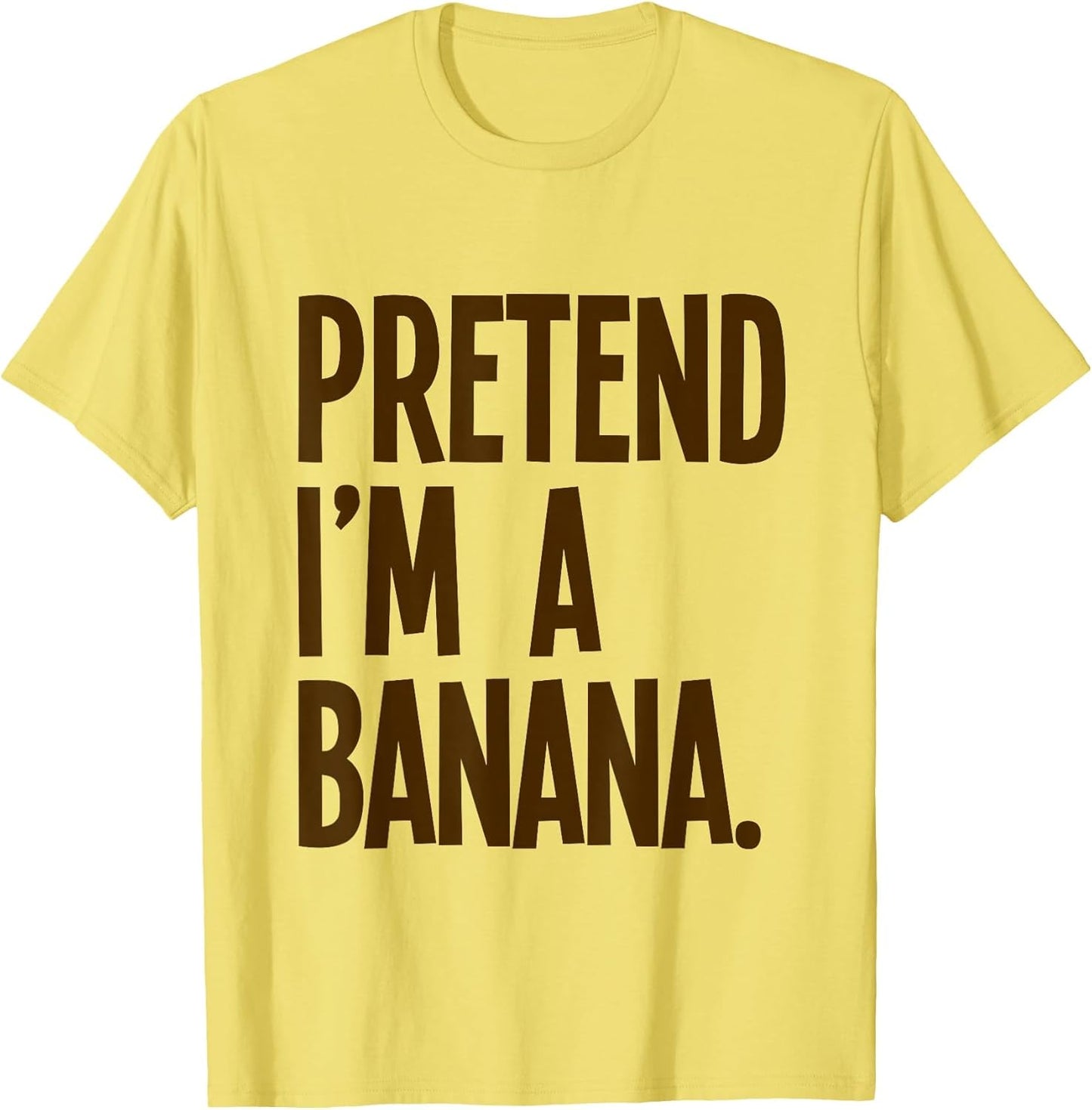 Pretend I'm A Banana Funny Halloween Party Costume