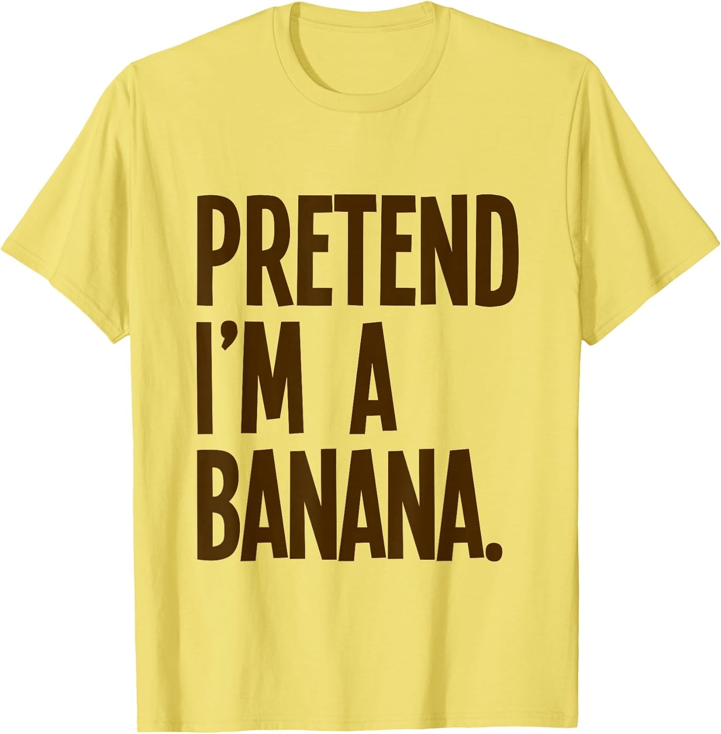Pretend I'm A Banana Funny Halloween Party Costume