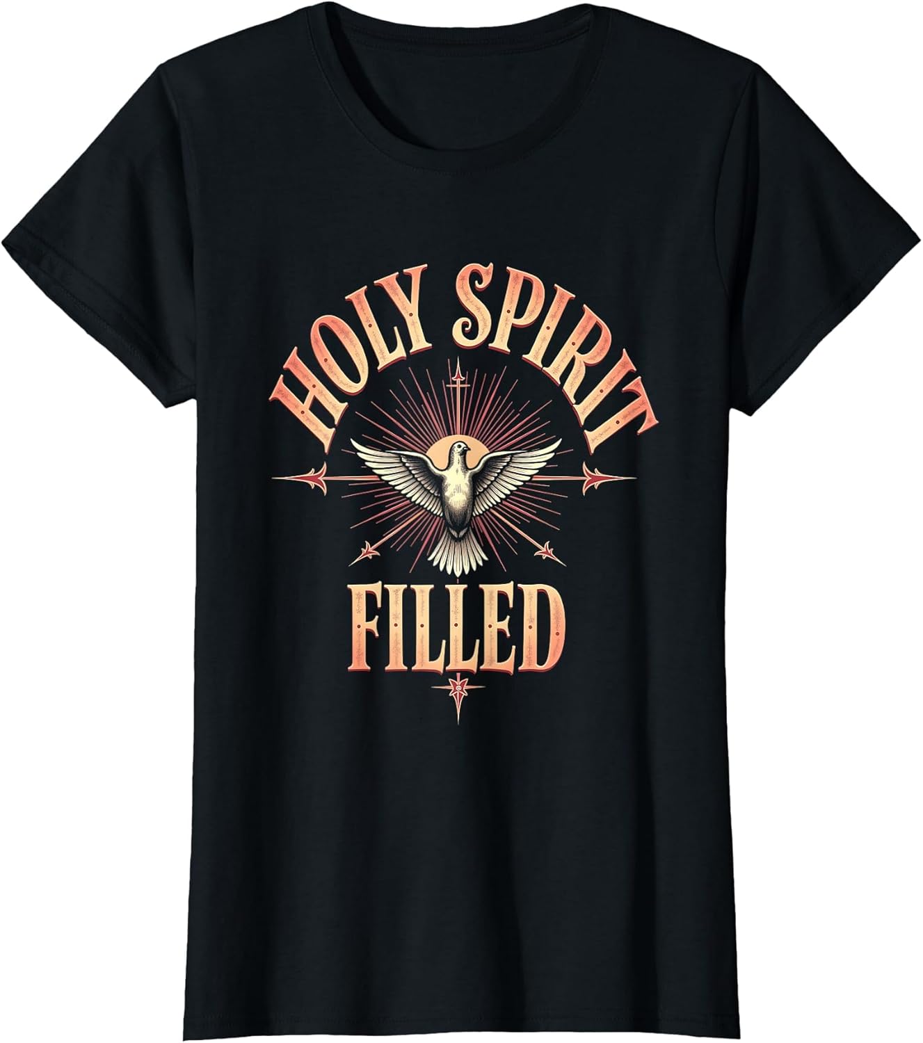 Holy Spirit Filled Christian Faith Design
