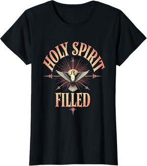 Holy Spirit Filled Christian Faith Design