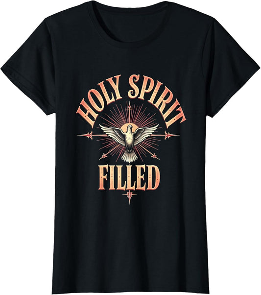 Holy Spirit Filled Christian Faith Design