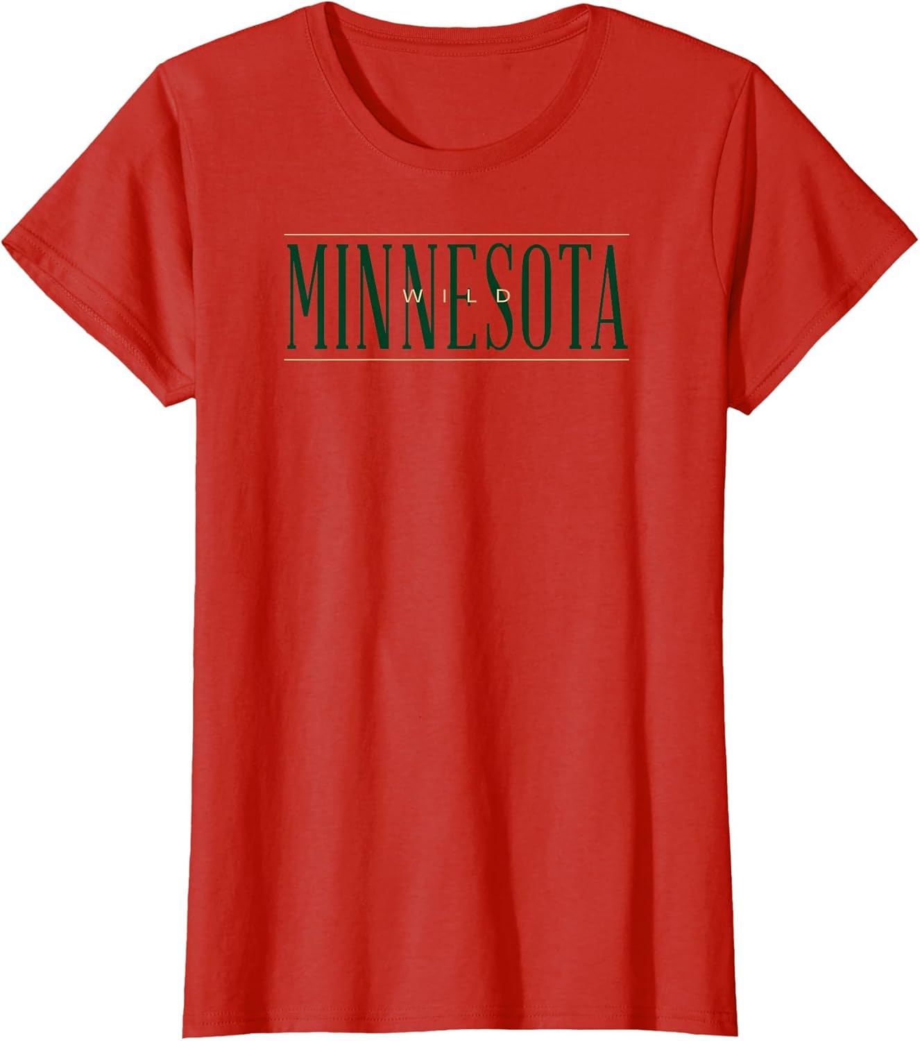 Minnesota Wild Classic Red NHL Officially Licensed