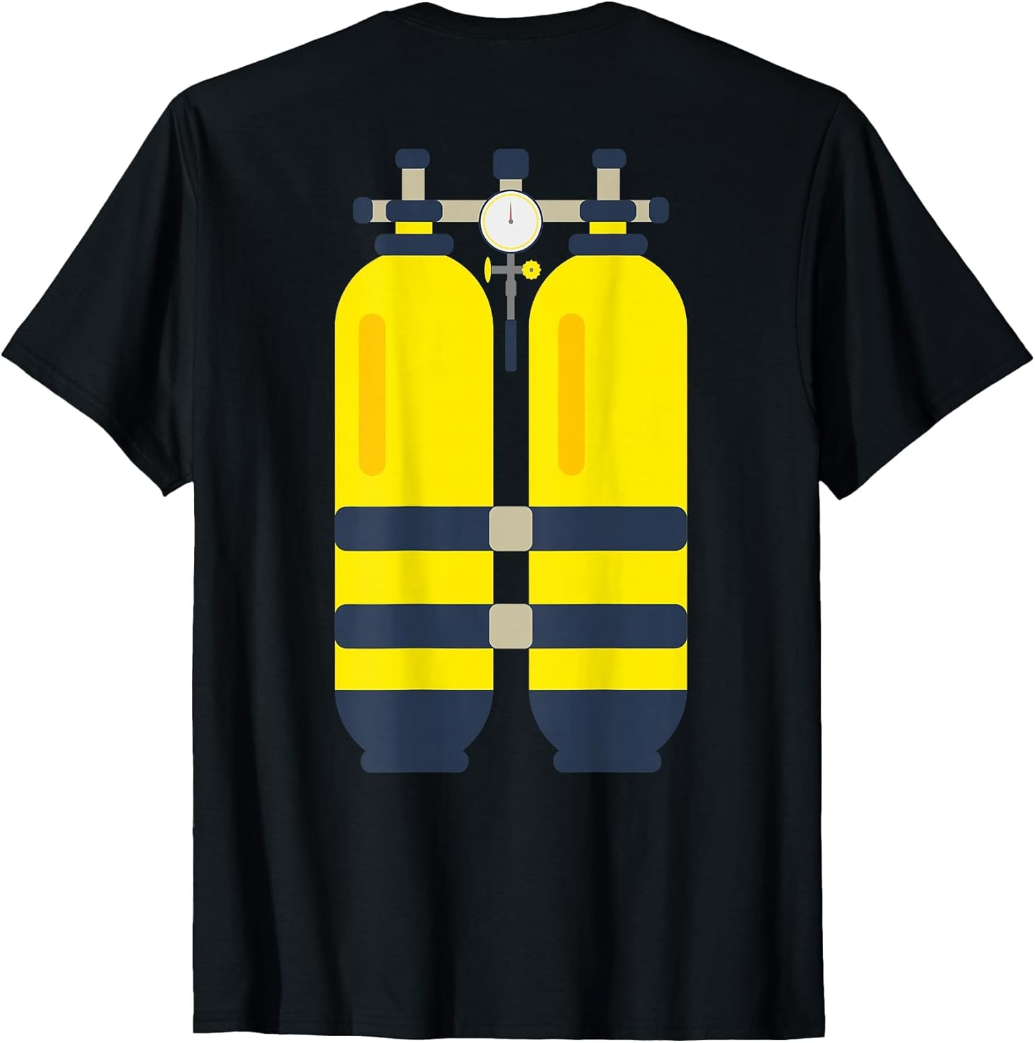 Scuba Tank Backprint Halloween Costumes Scuba Diver