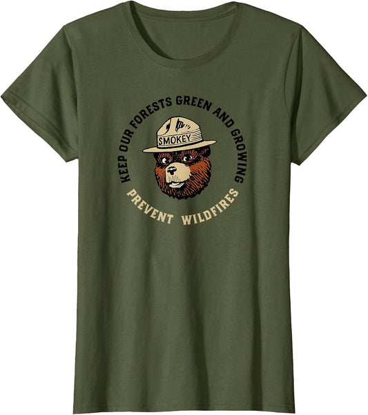 Smokey Bear Keep Our Forests Green & Growing! Vintage