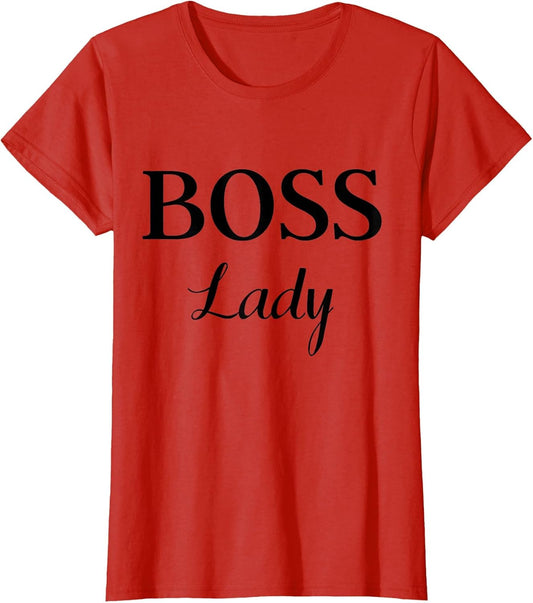 Funny Summer Casual & Cute Boss Lady Classic Design T Shirt