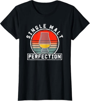 Single Malt Perfection Scotch Whisky Retro Whisky Glass