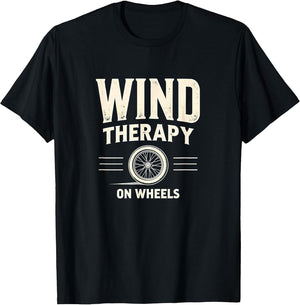 Wind Therapy On Wheels Biker Women Design