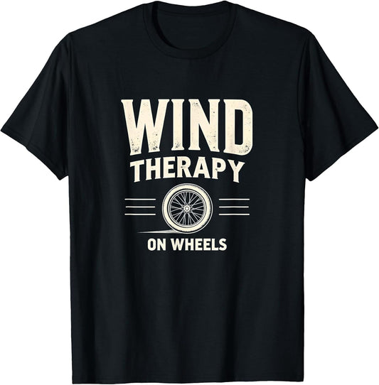 Wind Therapy On Wheels Biker Women Design